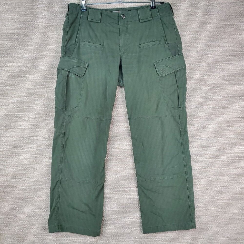 5.11 Tactical Rip Stop Cargo Pants Mens 34X26 Thrashed Gorpcore Techwear Labcore
